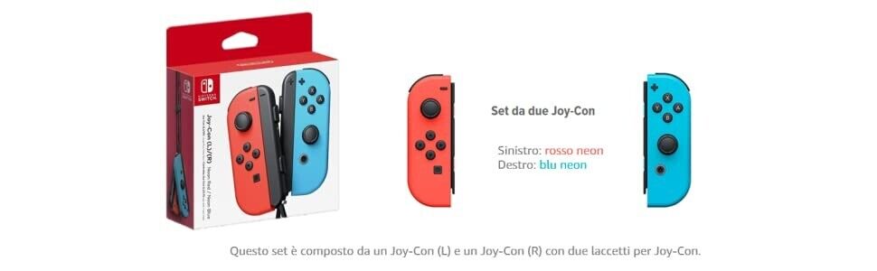 Nintendo Switch Joy-Con Coppia Controller Originale